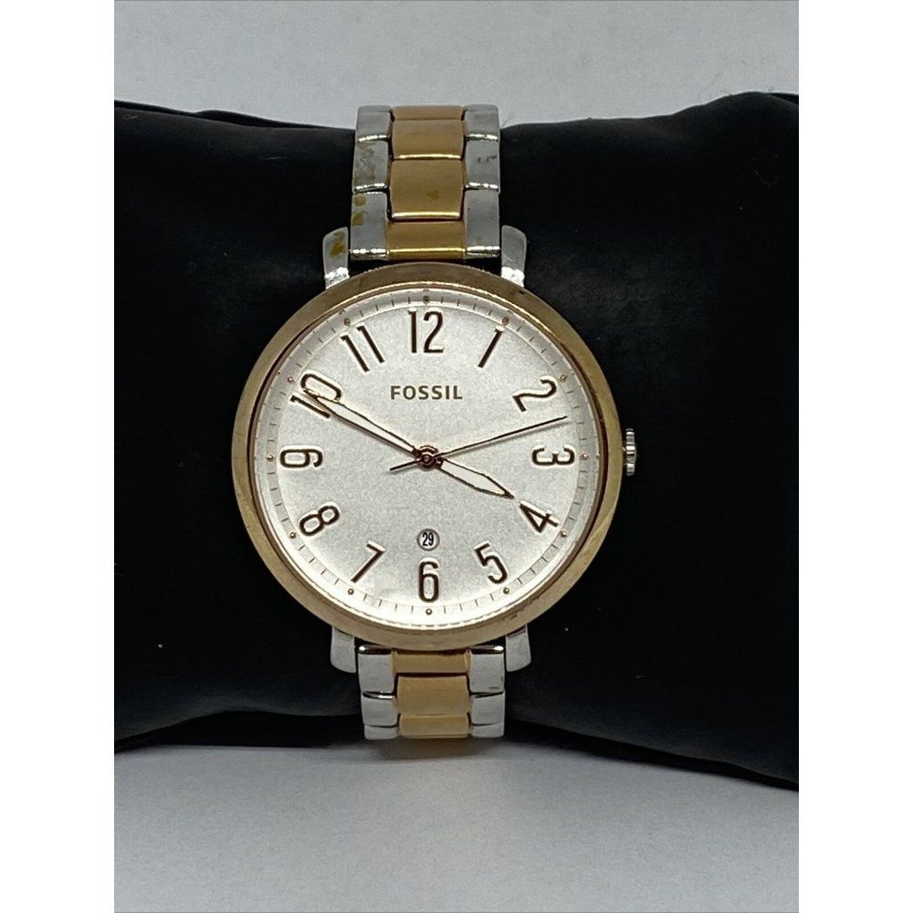 Fossil ES4034 Women's Silver Stainless Steel Analo